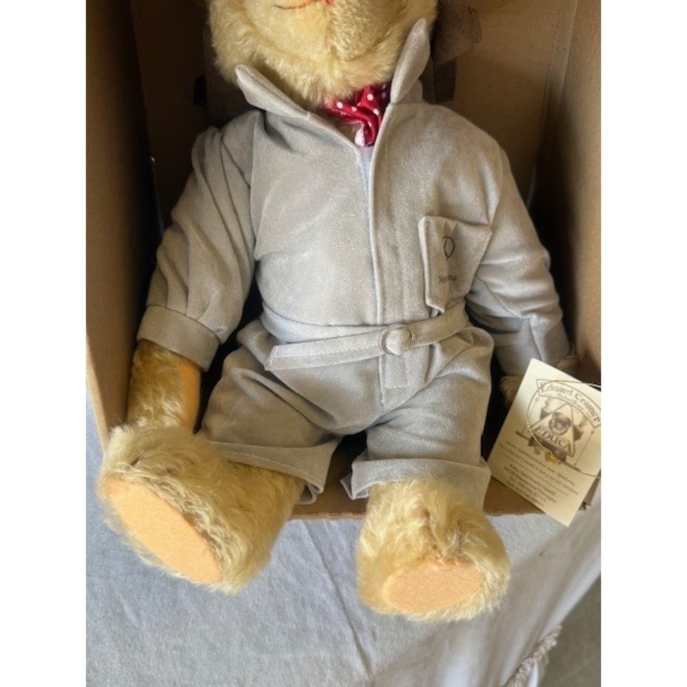 Eduard Cramer‎ Mercedes Benz Pilot Teddy Bear LE #0197/250 In Box With Bag - Picture 3 of 9